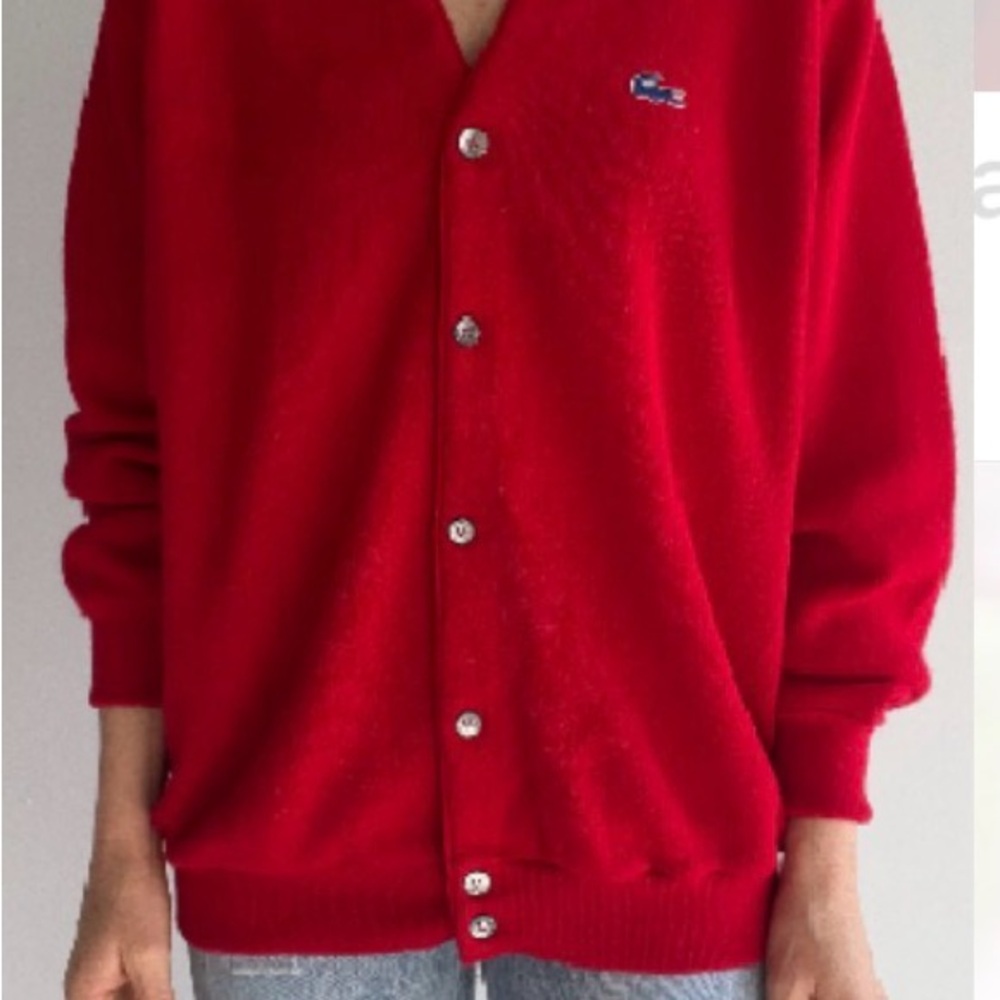 Vintage Maroon Izod Sweater
